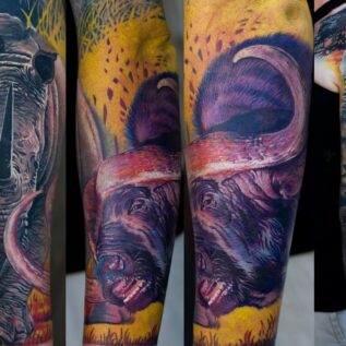 animal-themed-color-realism-tattoo-sleeve