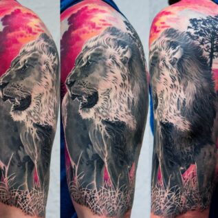 lion-tattoo